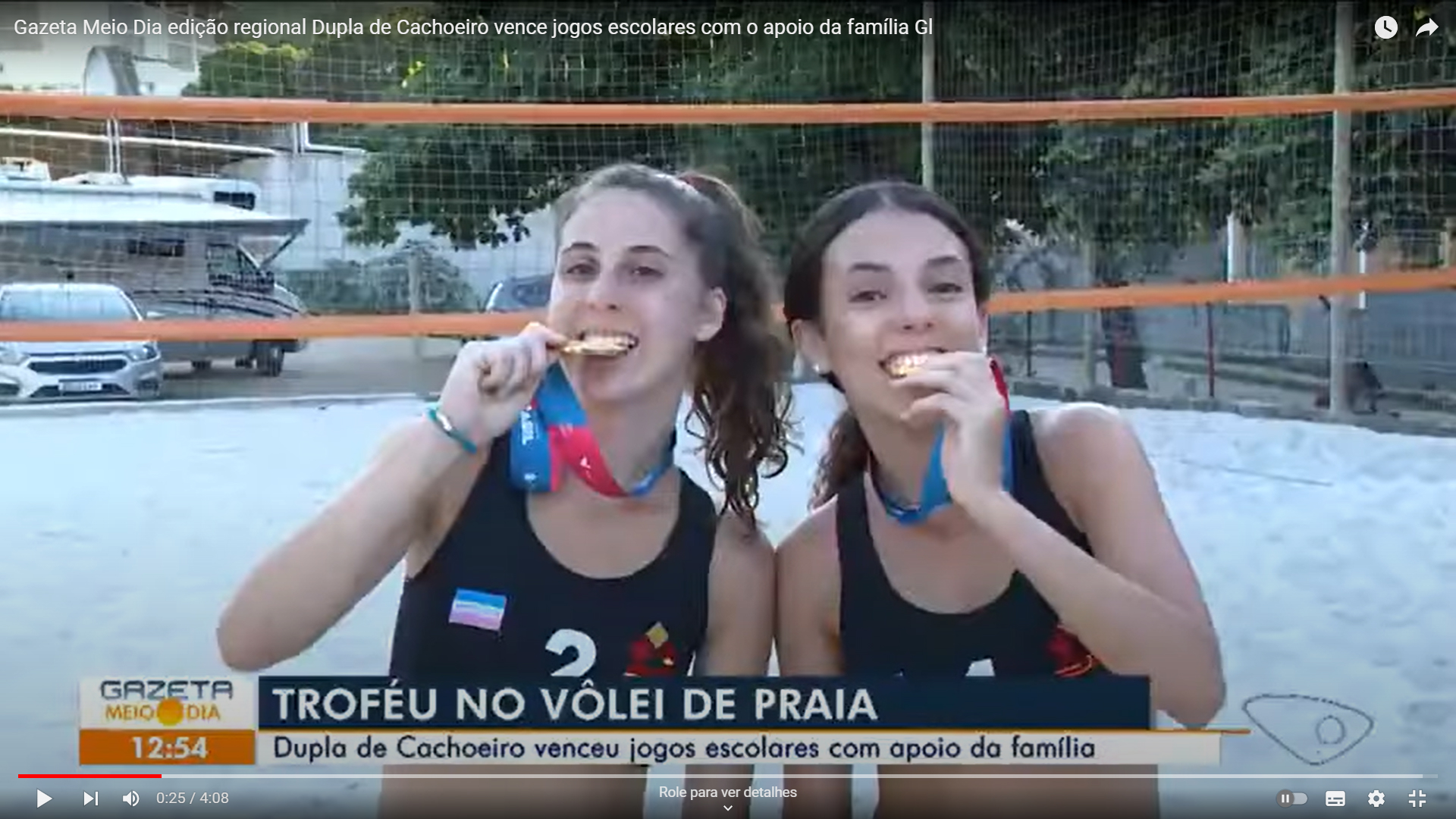 Nossas atletas Mariana e Cássia, participaram dos Jogos Escolares Brasileiros (JEBs 2023) na modalidade Vôlei de Praia e após várias competições, conquistaram a tão sonhada medalha de ouro.